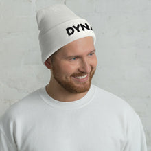 Load image into Gallery viewer, Cuffed &#39;DYNA&#39; Beanie - Black Font