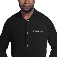 Load image into Gallery viewer, Embroidered &#39;DYNAWEAR&#39; Champion Sound Bomber Jacket