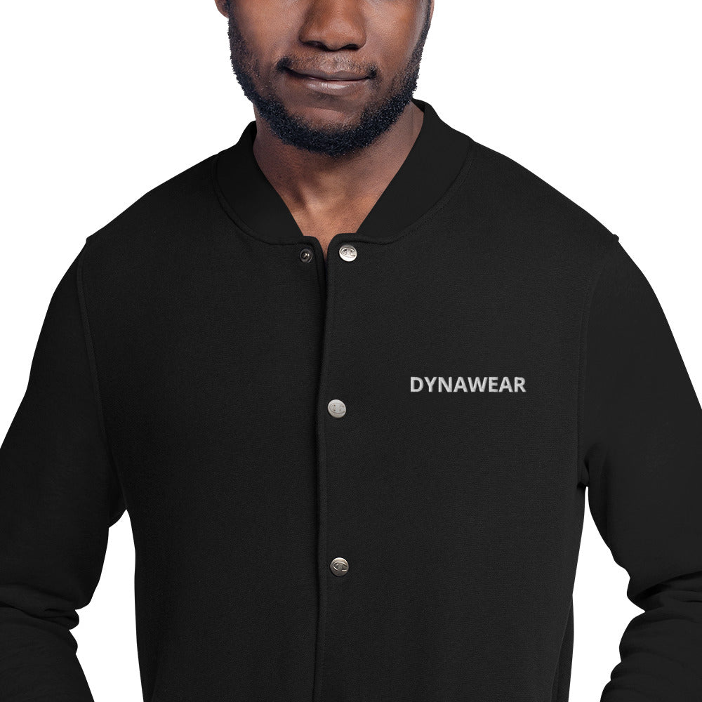 Embroidered 'DYNAWEAR' Champion Sound Bomber Jacket
