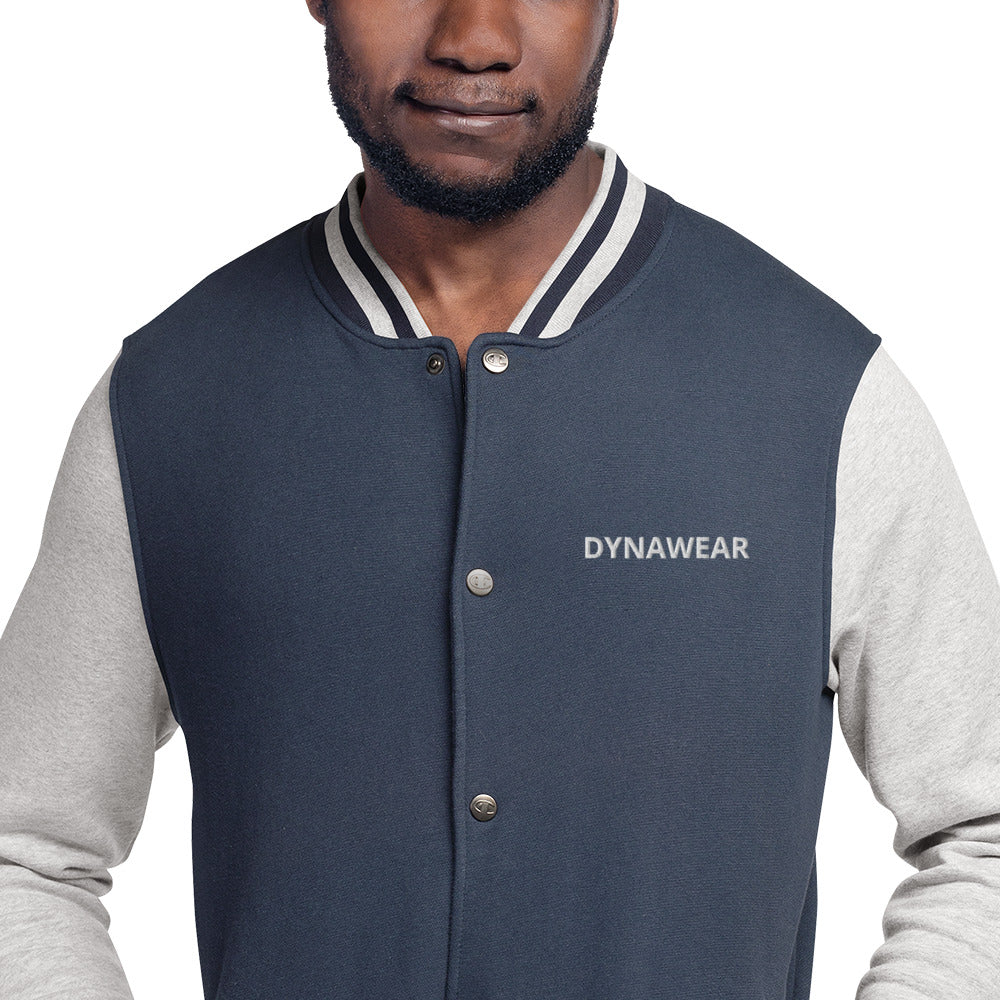 Embroidered 'DYNAWEAR' Champion Sound Bomber Jacket