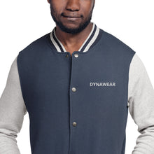 Load image into Gallery viewer, Embroidered &#39;DYNAWEAR&#39; Champion Sound Bomber Jacket